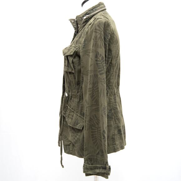 Anthropologie White Crow Olive Green Utility Jacket Size Small - Picture 2 of 11